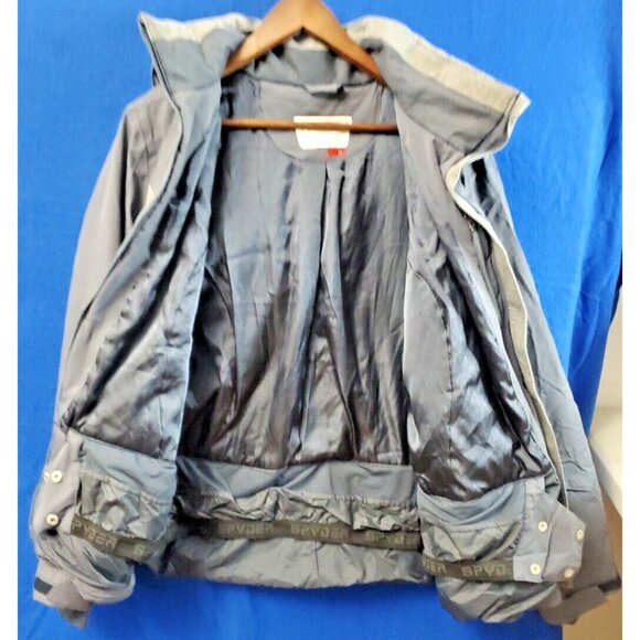 Spyder Thinsulated Insulation hooded Ski Jacket Youth Size 16 - Picture 2 of 16